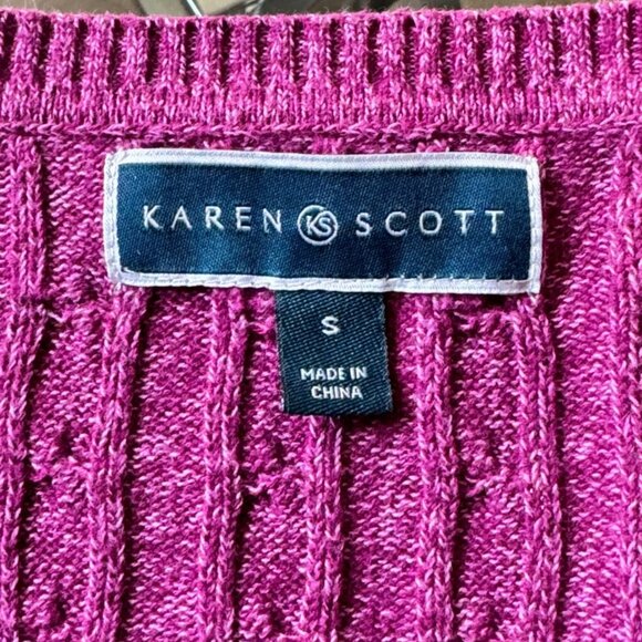 Karen Scott Sweater - Picture 3 of 4